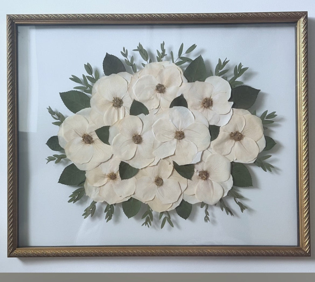 Pressed Floral Heirlooms | Bouquet Preservation in Cleveland